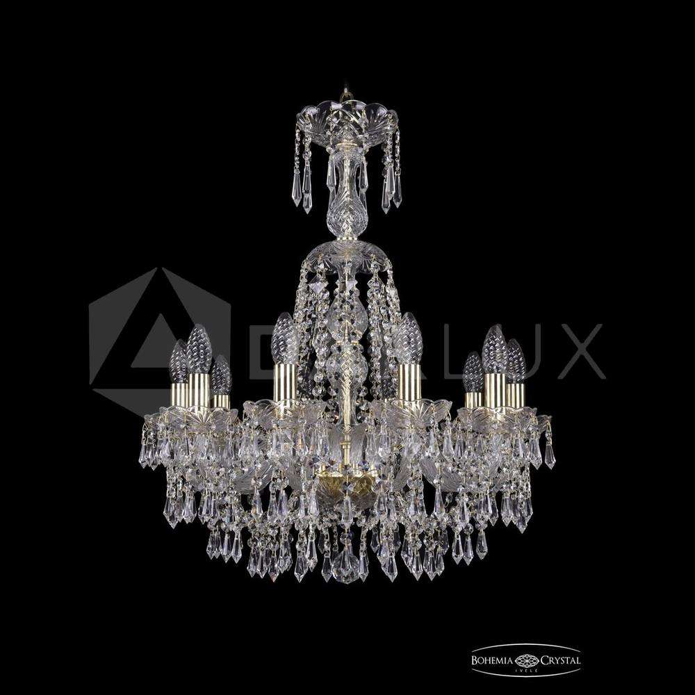 Люстра хрустальная 1403/10/195/XL-65 G Bohemia Ivele Crystal