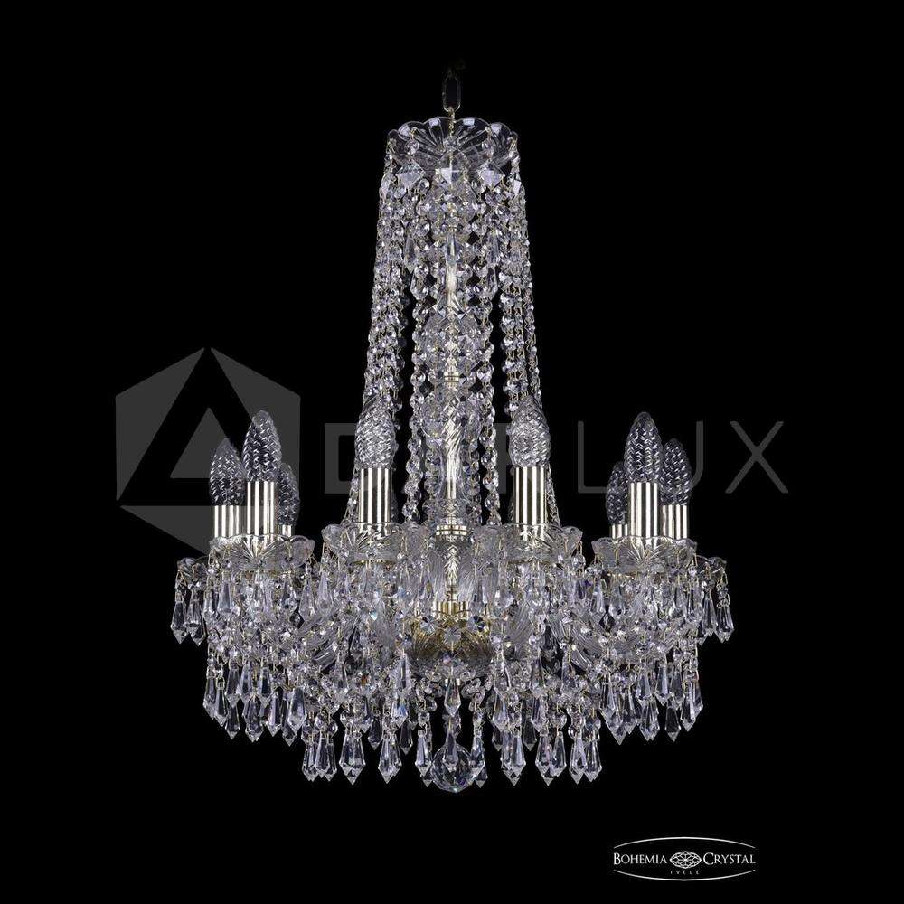 Люстра хрустальная 1403/10/160/h-61 G Bohemia Ivele Crystal