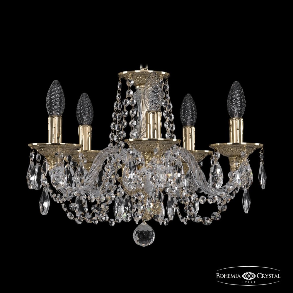 Люстра хрустальная 16102/5/141 G Bohemia Ivele Crystal