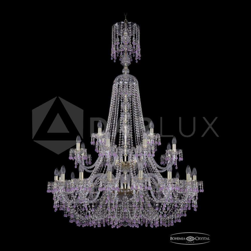 Люстра хрустальная 1410/16+8+4/400/XL-162/2d G V7010 Bohemia Ivele Crystal