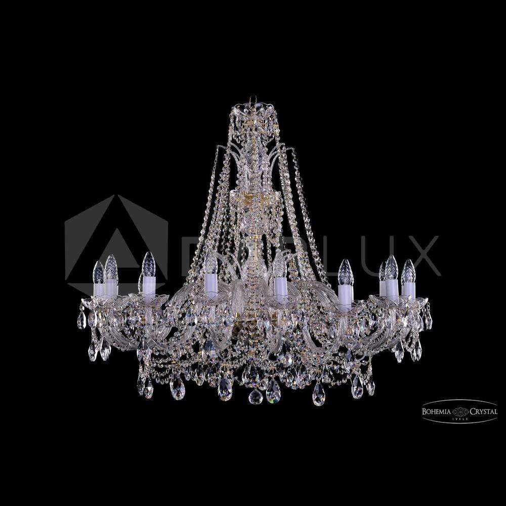 Люстра хрустальная 1411/16/360v/XL-87 G Bohemia Ivele Crystal