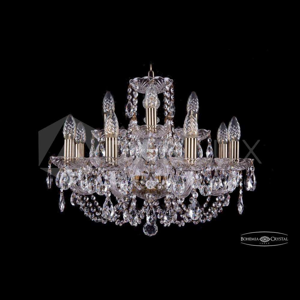 Люстра хрустальная 1406/8+4/195 Pa Bohemia Ivele Crystal