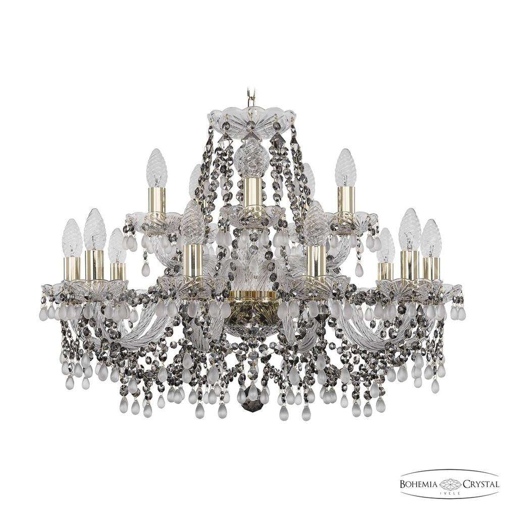 Люстра хрустальная 1410/10+5/240 G V0300 R731 Bohemia Ivele Crystal