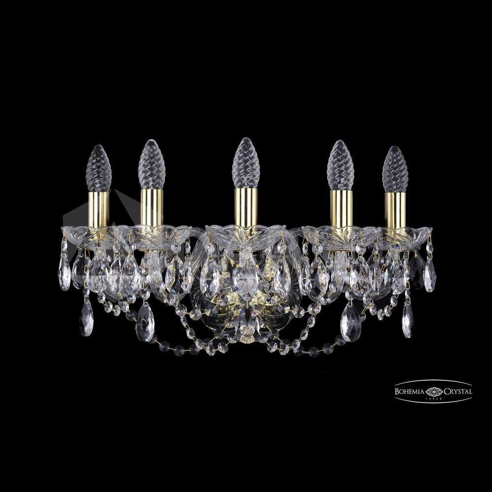 Бра хрустальные 1402B/5/160 G Bohemia Ivele Crystal