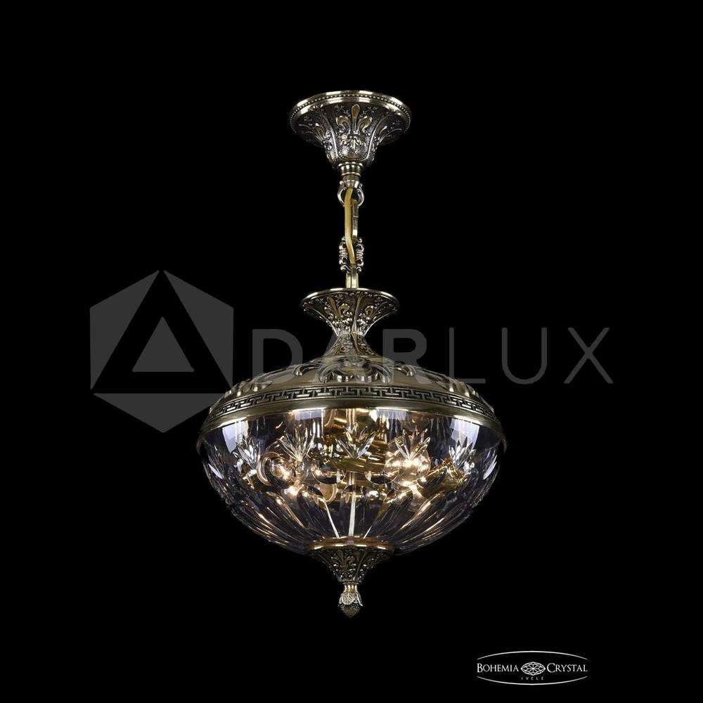 Люстра бронзовая 1773/30 GB Clear/1E Bohemia Ivele Crystal