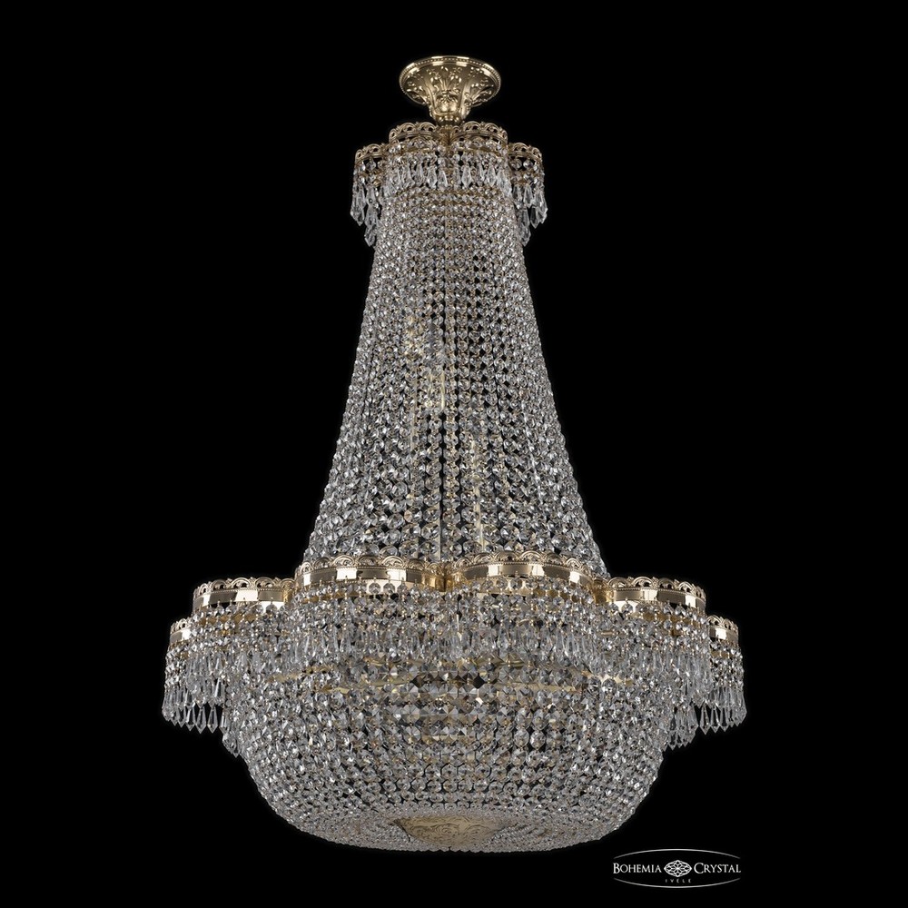 Люстра хрустальная 19311/H2/75JB G Bohemia Ivele Crystal