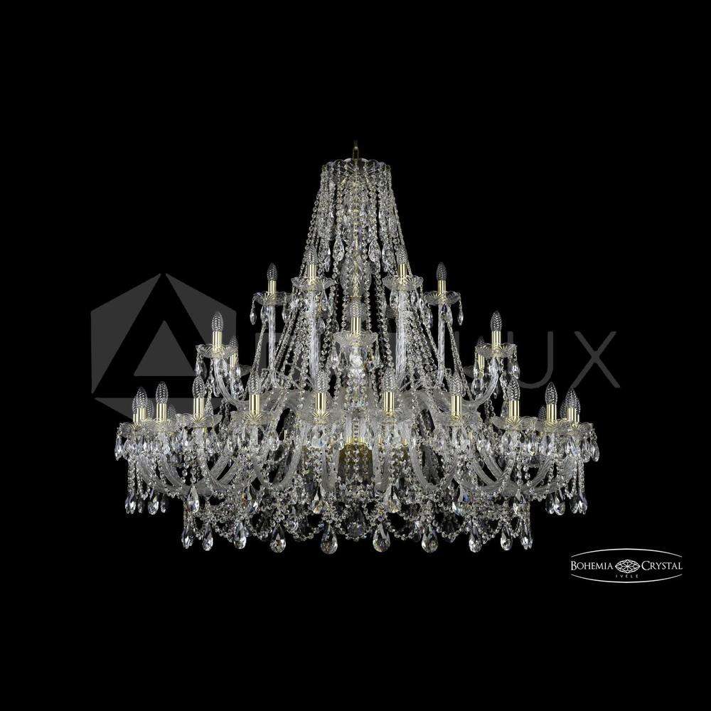 Люстра хрустальная 1411/24+6+6/530 G Bohemia Ivele Crystal
