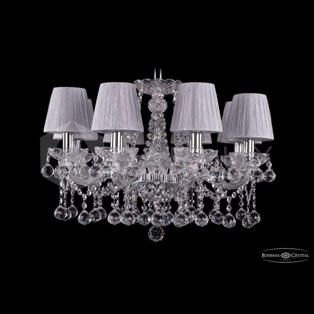 Люстра хрустальная 1413/8/200v Ni Balls SH6 Bohemia Ivele Crystal