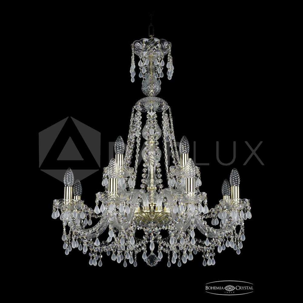 Люстра хрустальная 1410/8+4/240/XL-80 G V0300 Bohemia Ivele Crystal