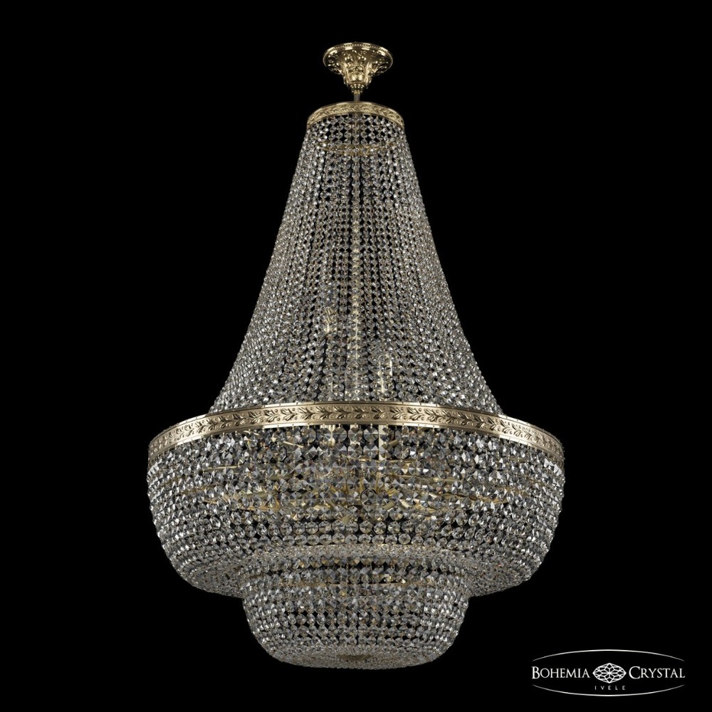 Люстра хрустальная 19101/H2/80IV G Bohemia Ivele Crystal