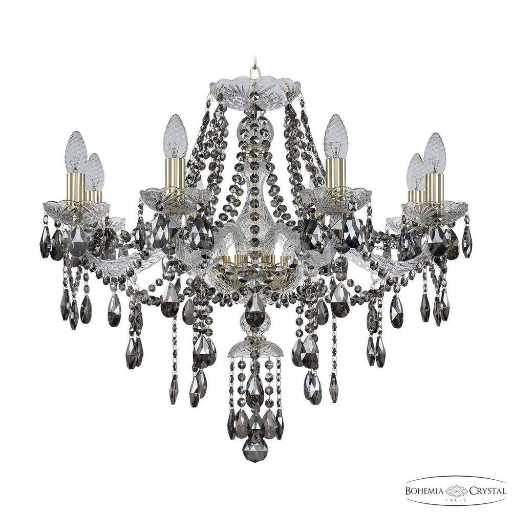 Люстра хрустальная 1415/8/220 G R781 Bohemia Ivele Crystal