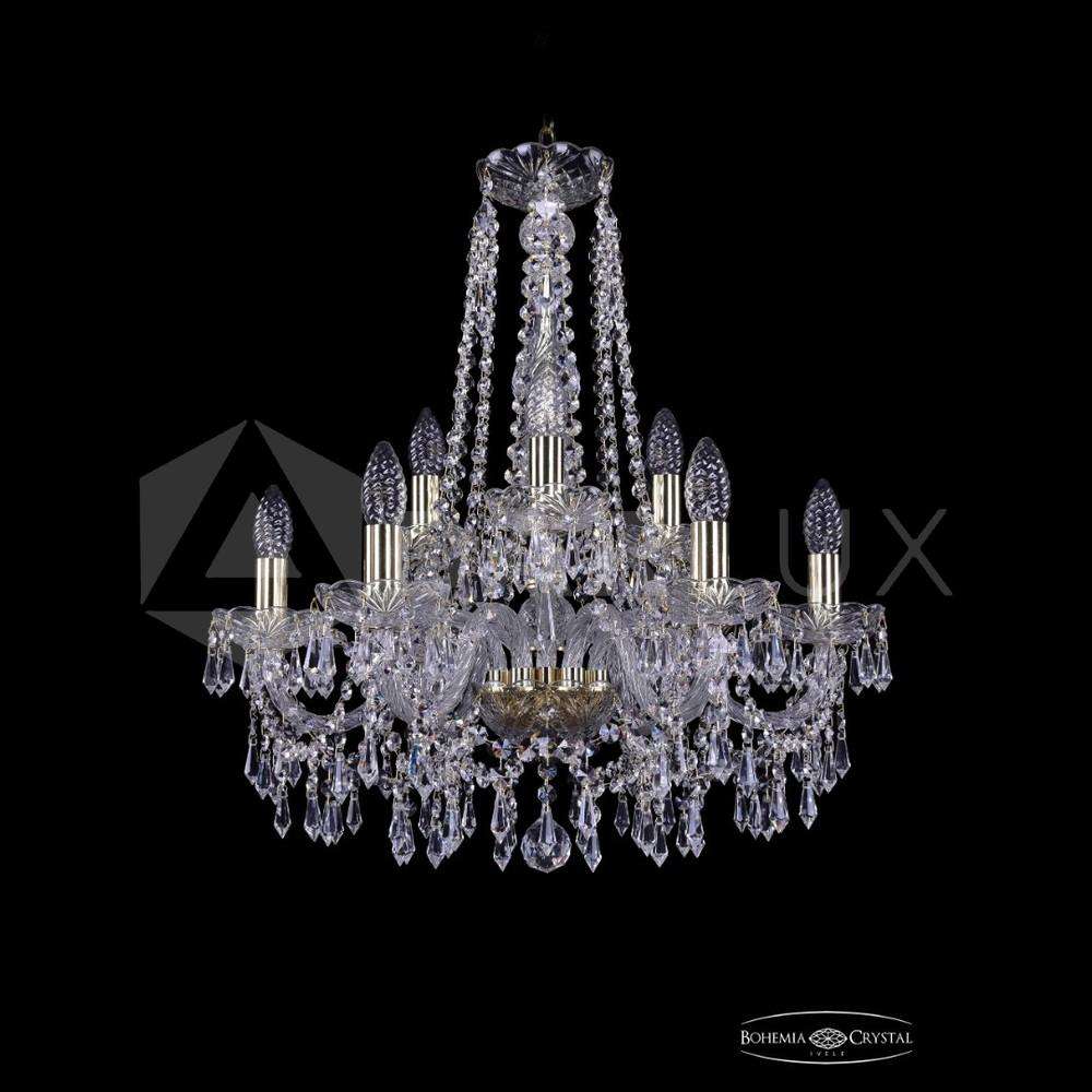 Люстра хрустальная 1403/6+3/195/h-60 G Bohemia Ivele Crystal