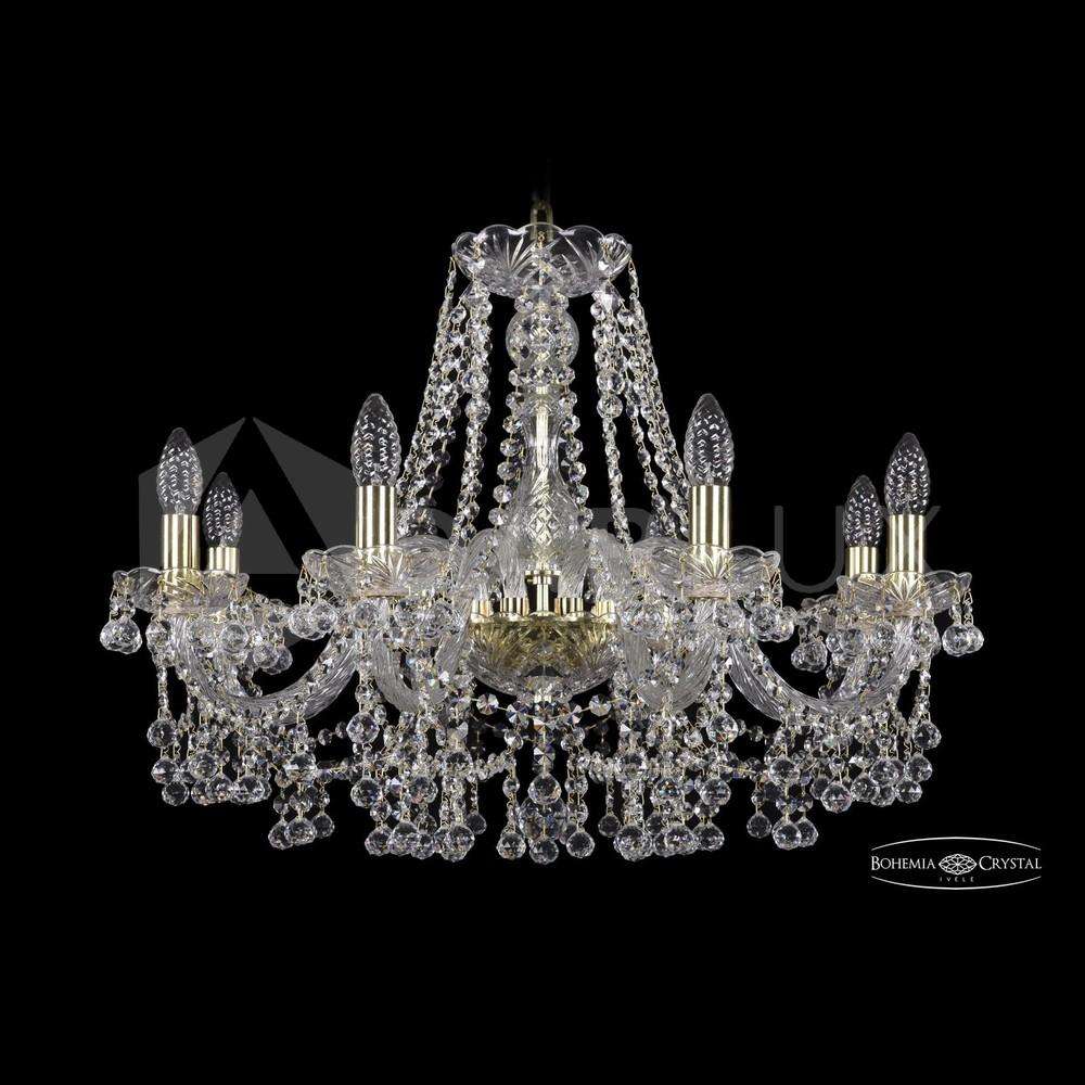Люстра хрустальная 1409/8/240 G Bohemia Ivele Crystal