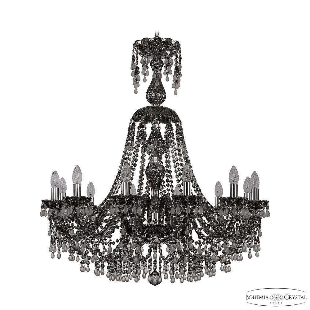 Люстра хрустальная 1410/12/300/XL-95 Ni V0300 M781 Bohemia Ivele Crystal