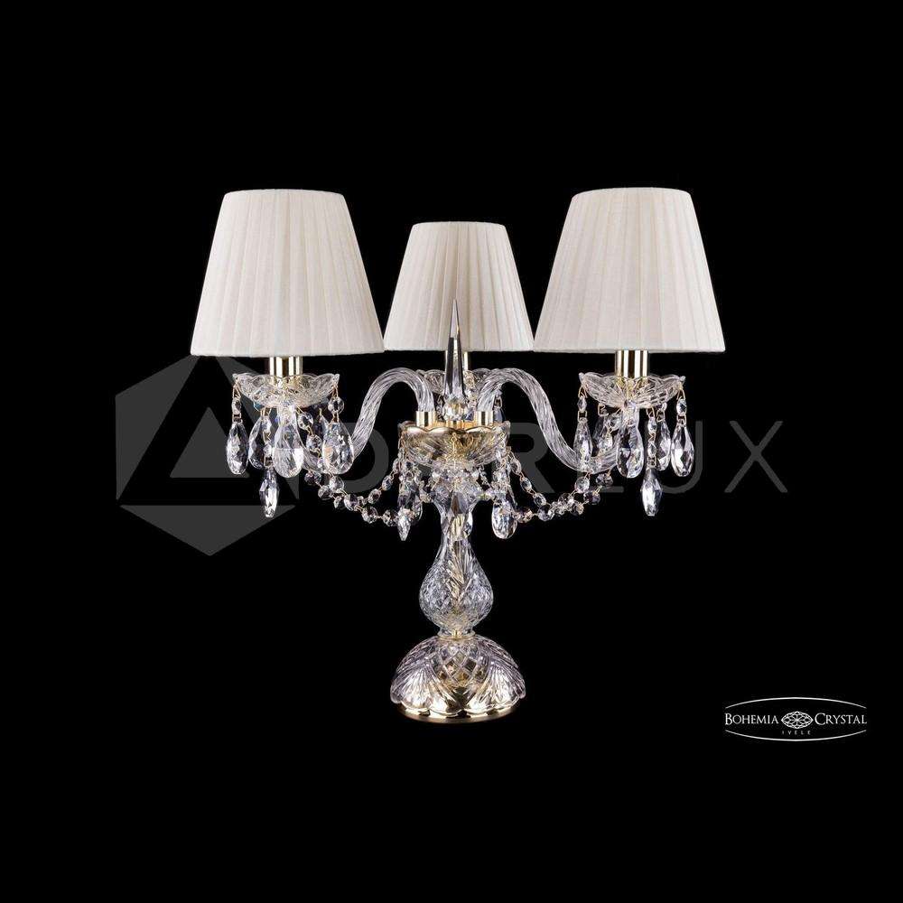 Настольная лампа 1406L/3/141-39 G SH3-160 Bohemia Ivele Crystal