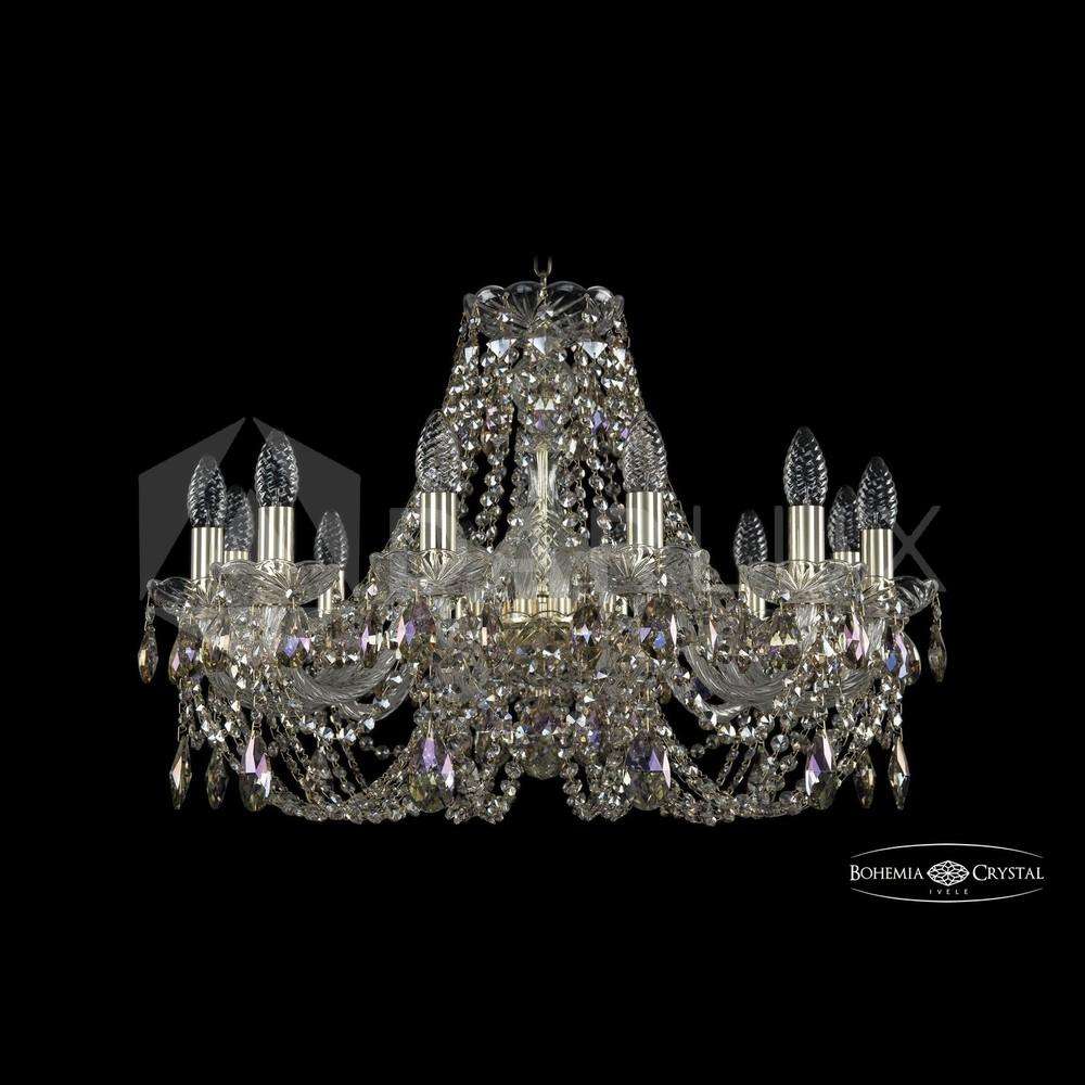 Люстра хрустальная 1406/12/240 G R801 Bohemia Ivele Crystal