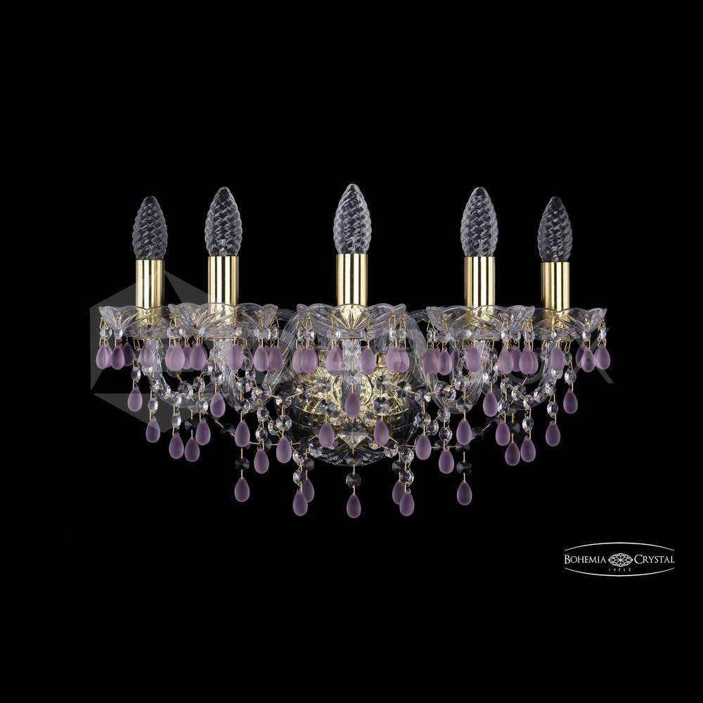 Бра хрустальные 1410B/5/160 G V7010 Bohemia Ivele Crystal