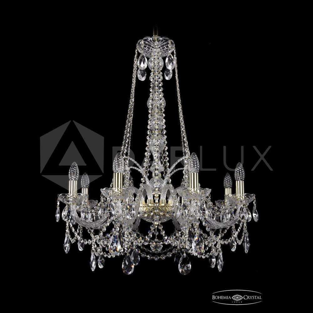 Люстра хрустальная 1411/8/240/h-83 G Bohemia Ivele Crystal