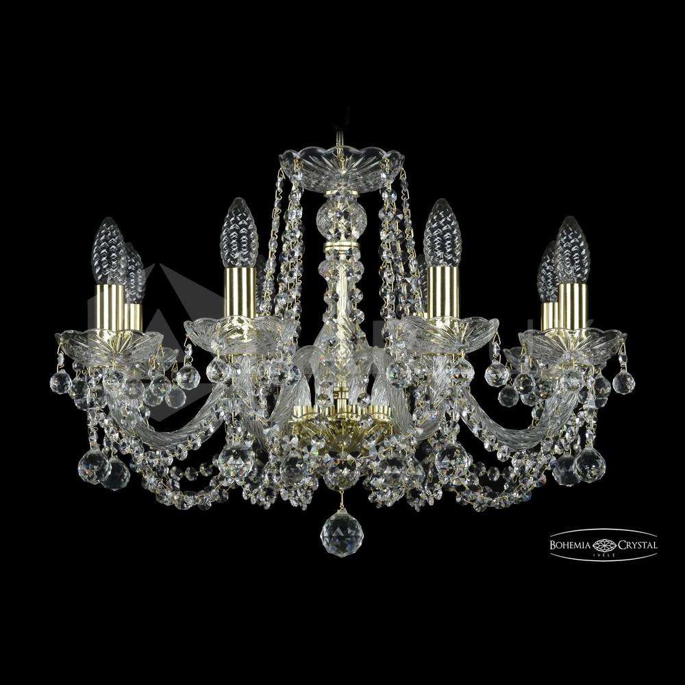 Люстра хрустальная 1402/8/195v G Balls Bohemia Ivele Crystal