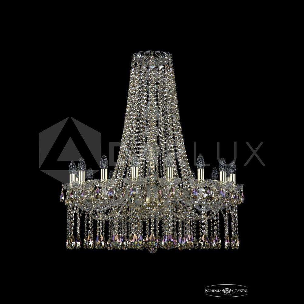Люстра хрустальная 1413/16/300/h-93 G R801 Bohemia Ivele Crystal