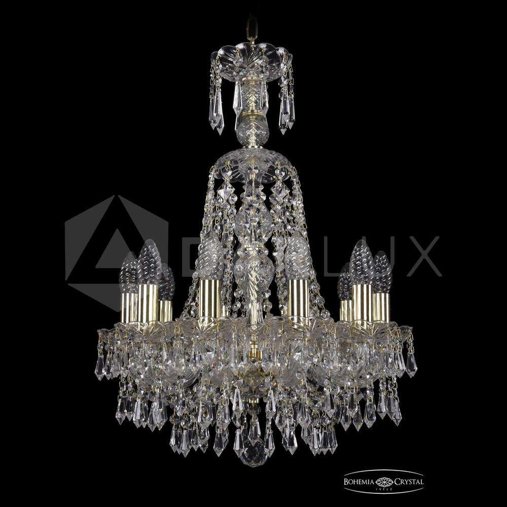 Люстра хрустальная 1403/10/141/XL-61 G Bohemia Ivele Crystal