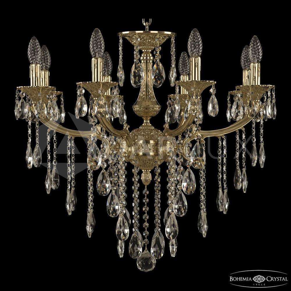 Люстра бронзовая 72116/8/210 B G Bohemia Ivele Crystal