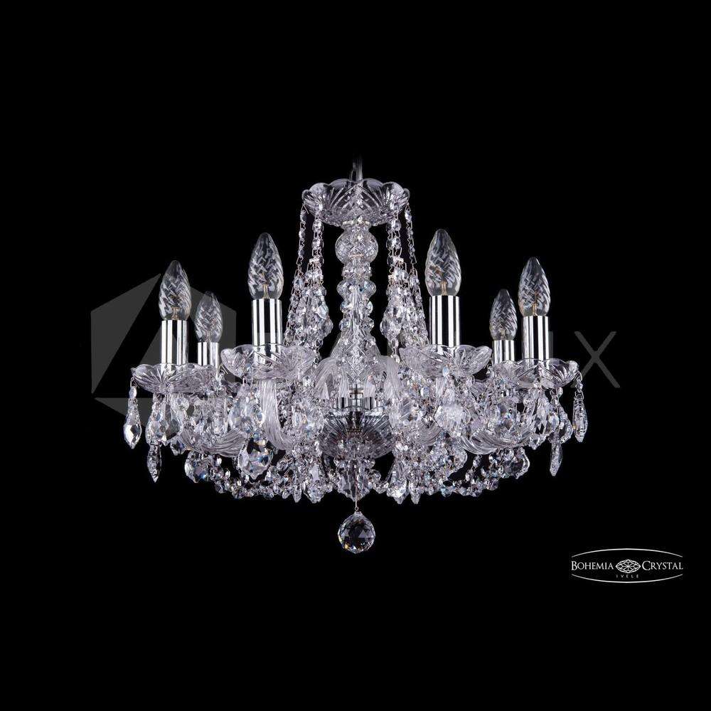 Люстра хрустальная 1406/8/160 Ni Leafs Bohemia Ivele Crystal
