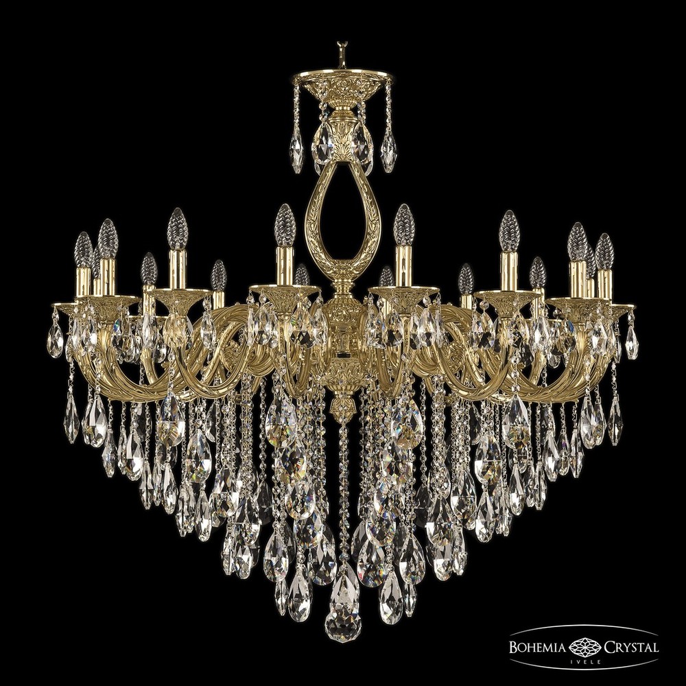 Люстра бронзовая 71301/16/360 B G Bohemia Ivele Crystal