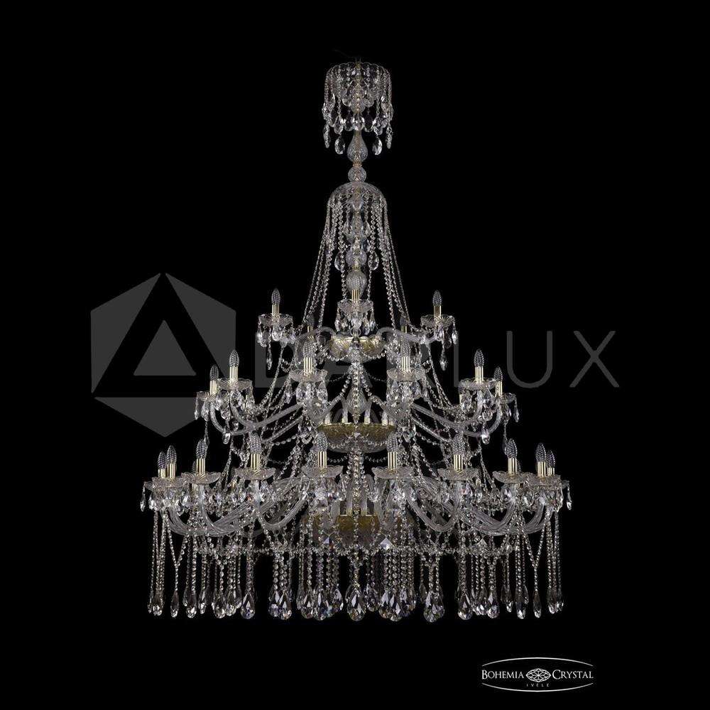 Люстра хрустальная 1413/20+10+5/530/XL-201/3d G Bohemia Ivele Crystal