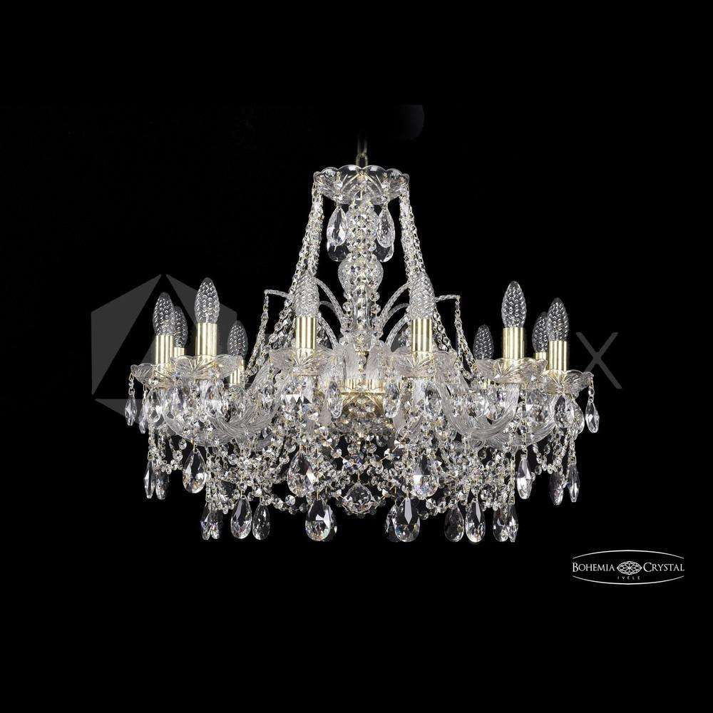 Люстра хрустальная 1411/12/240 G Bohemia Ivele Crystal