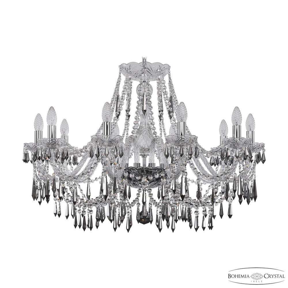 Люстра хрустальная 1403/10/300 Ni K781 Bohemia Ivele Crystal
