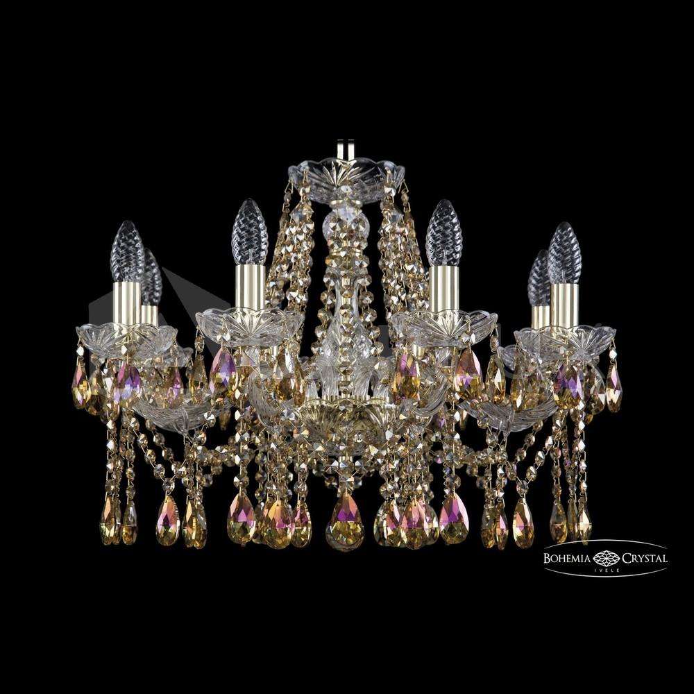 Люстра хрустальная 1413/8/200 G R777 Bohemia Ivele Crystal