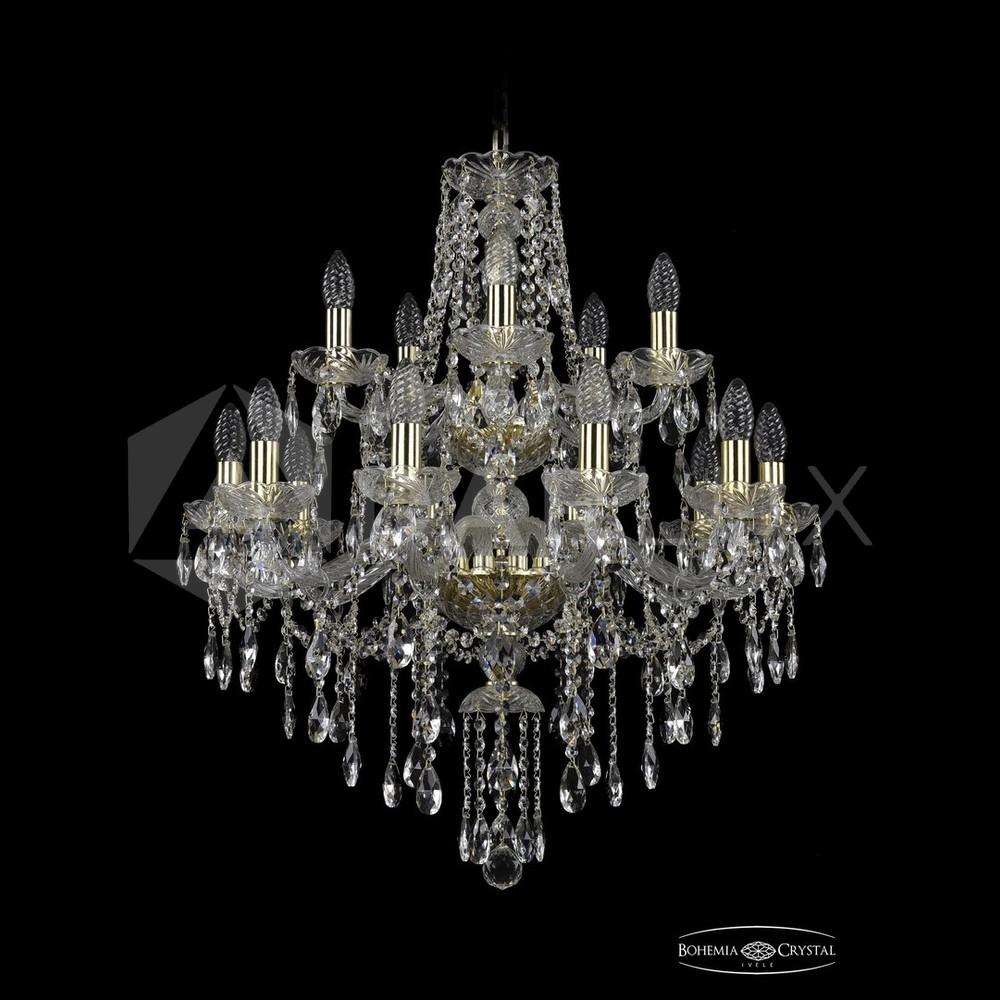 Люстра хрустальная 1415/10+5/220/2d G Bohemia Ivele Crystal