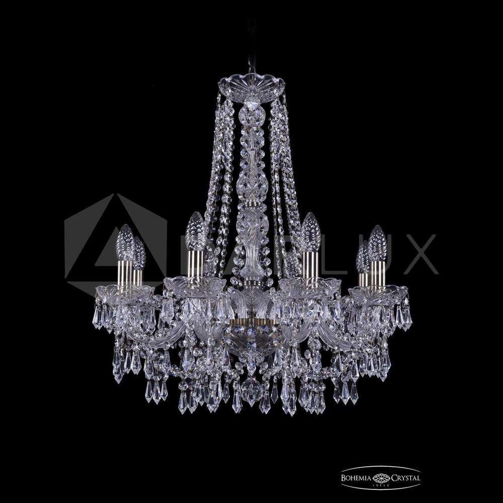 Люстра хрустальная 1403/8/195/h-60 Pa Bohemia Ivele Crystal