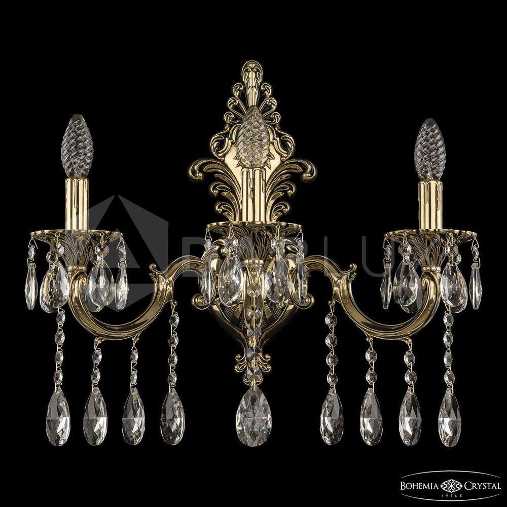Бра бронзовые 7201B15/3/210 A GB Bohemia Ivele Crystal