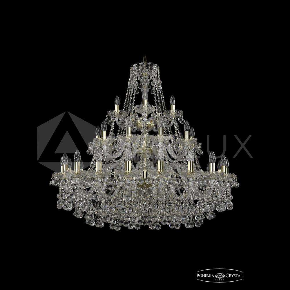 Люстра хрустальная 1409/20+10+5/360v/3d G Bohemia Ivele Crystal