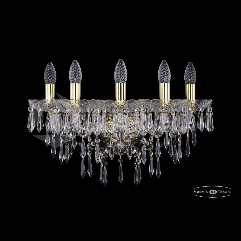 Бра хрустальные 1403B/5/160/XL G Bohemia Ivele Crystal