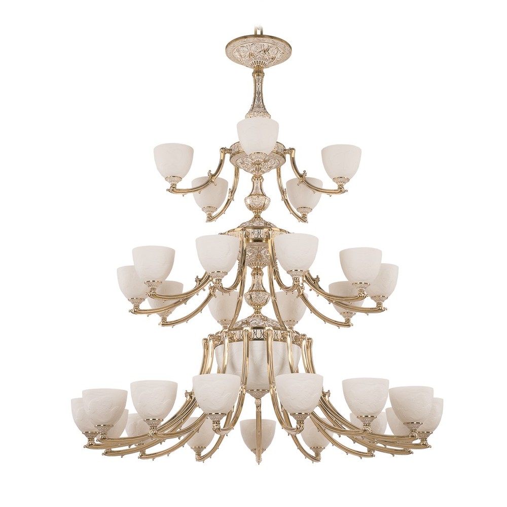 Люстра бронзовая 72111P/15+10+5/420/3d GW P1 U Angel Bohemia Ivele Crystal