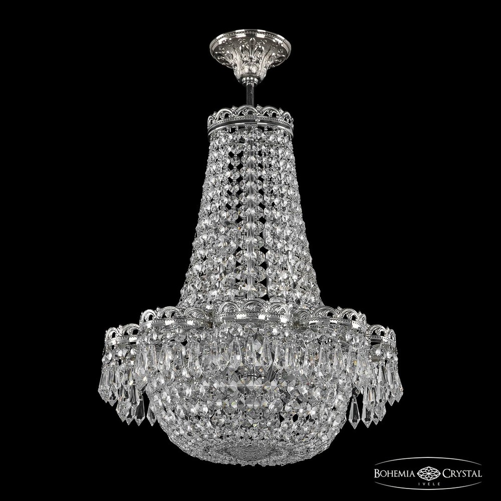 Люстра хрустальная 19311/H2/35JB Ni Bohemia Ivele Crystal