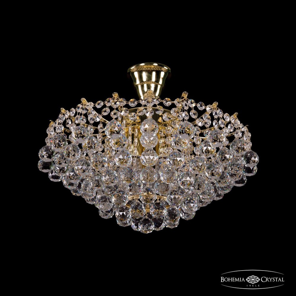 Люстра хрустальная 77311/42 G Bohemia Ivele Crystal