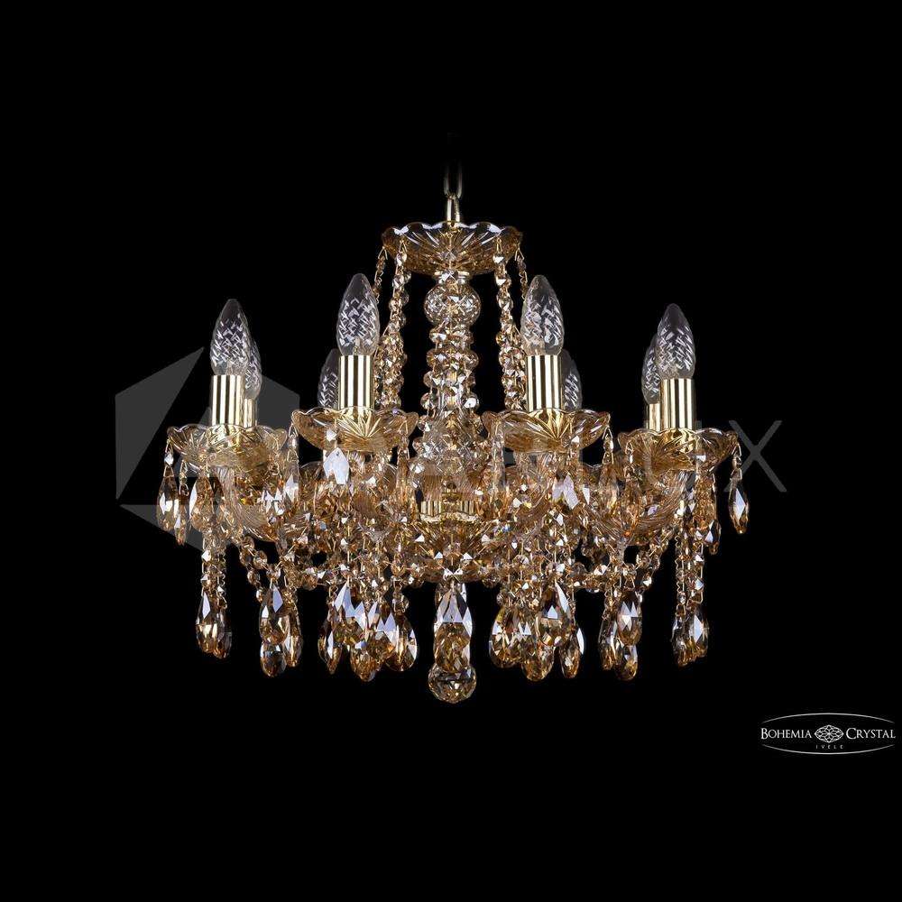 Люстра хрустальная 1413/8/165 G M721 Bohemia Ivele Crystal