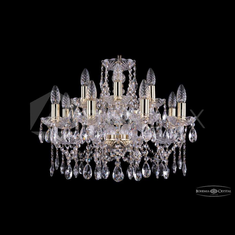 Люстра хрустальная 1413/8+4/200v G Bohemia Ivele Crystal