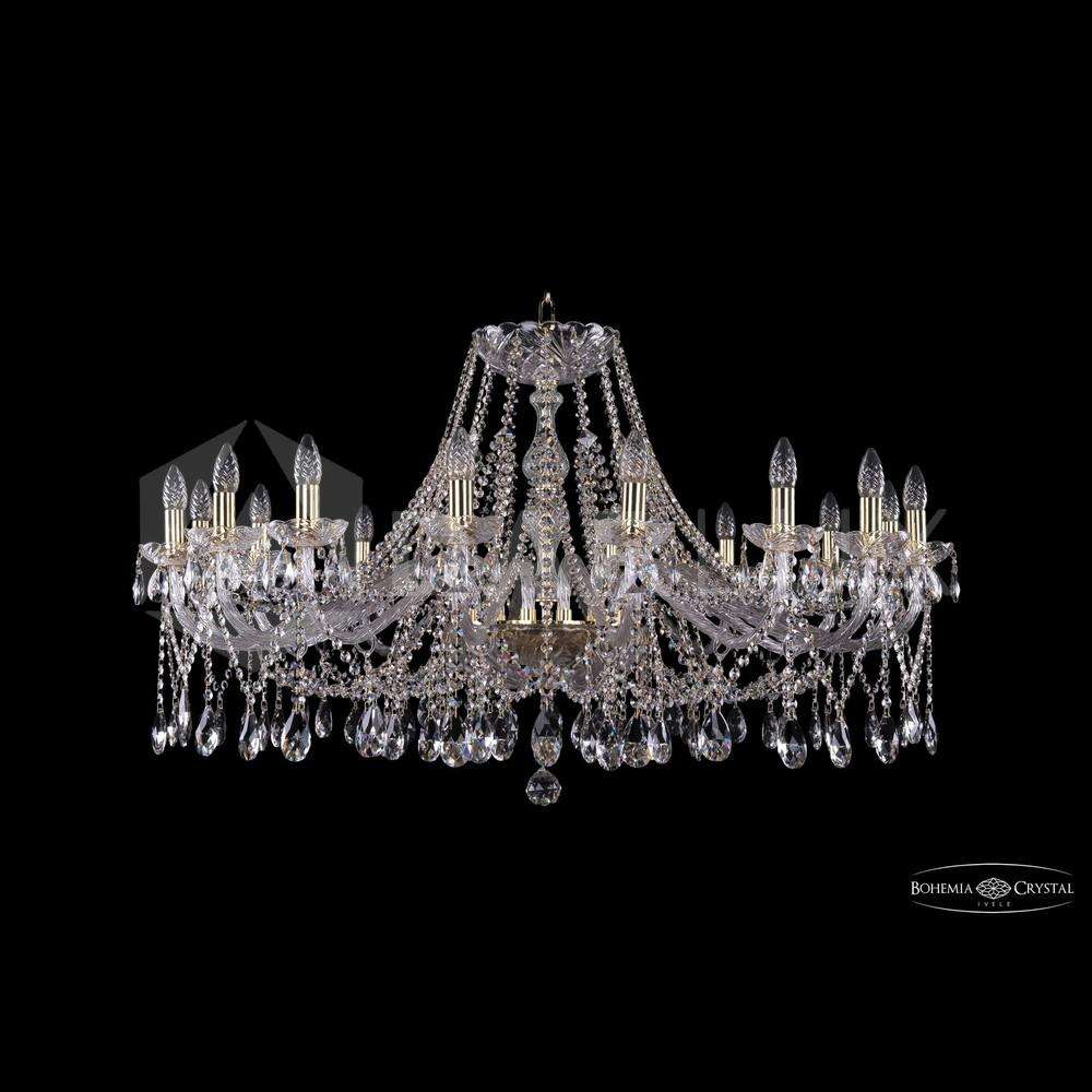 Люстра хрустальная 1413/16/400 G Bohemia Ivele Crystal
