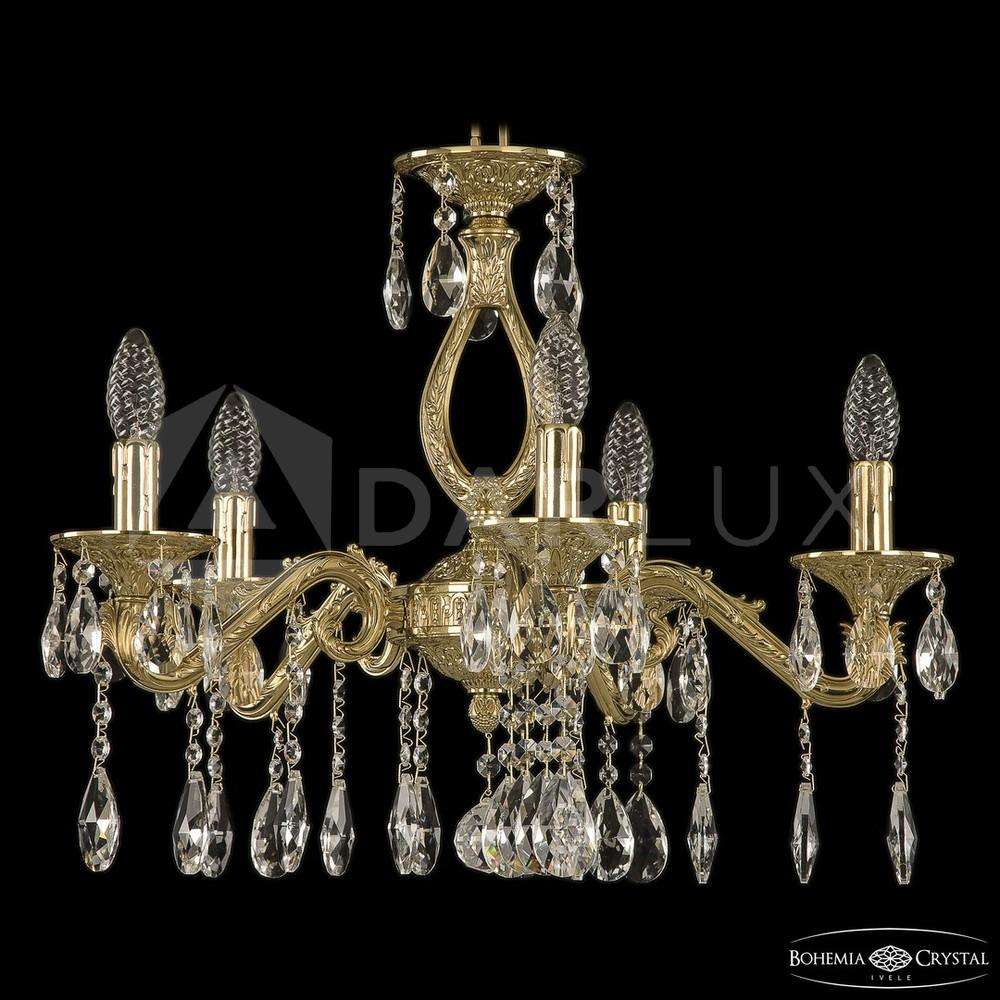 Люстра бронзовая 71302/5/175 A G Bohemia Ivele Crystal