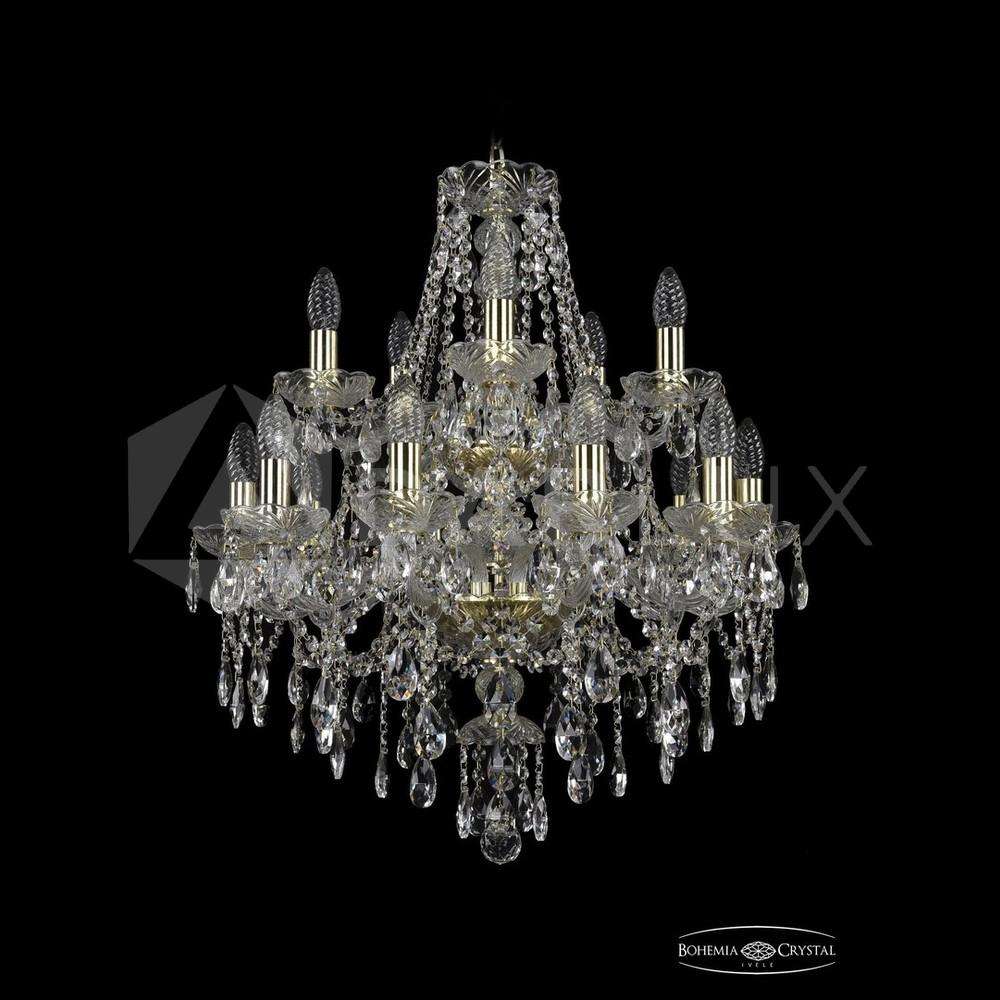 Люстра хрустальная 1415/10+5/200/2d G Bohemia Ivele Crystal