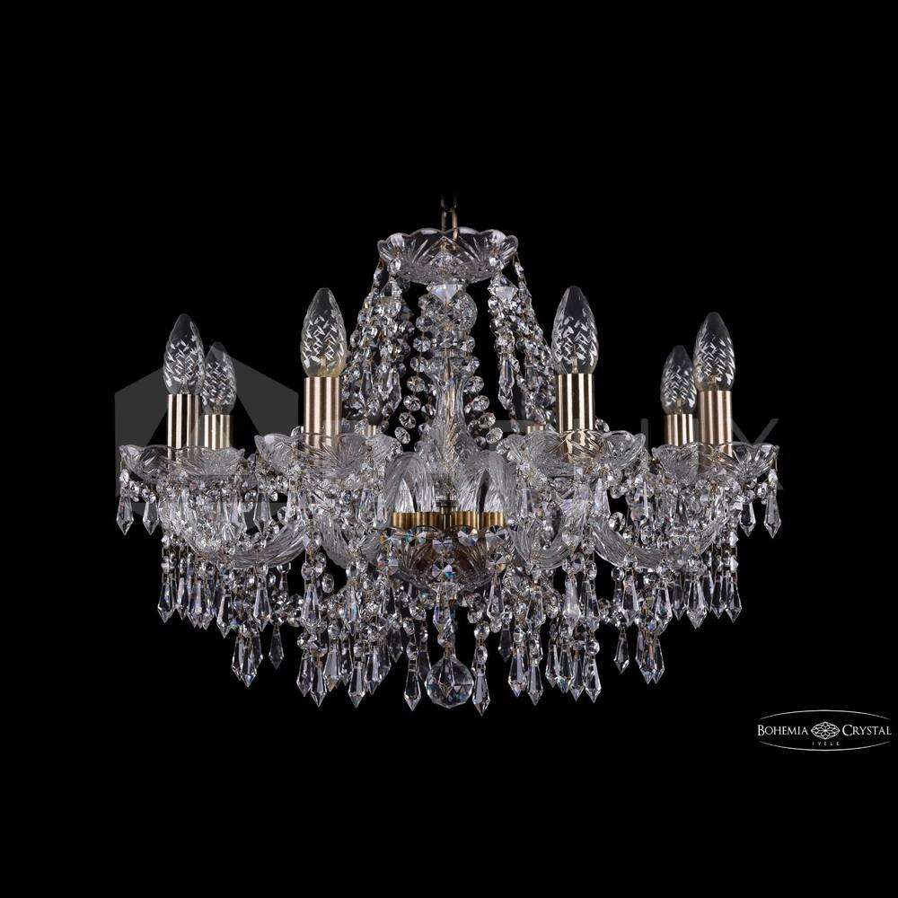Люстра хрустальная 1403/8/195 Pa Bohemia Ivele Crystal