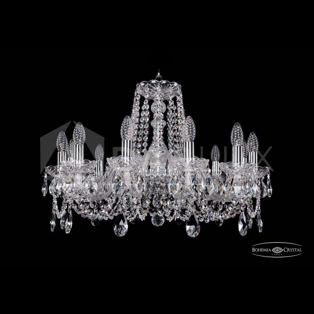 Люстра хрустальная 1402/12/240 Ni Bohemia Ivele Crystal