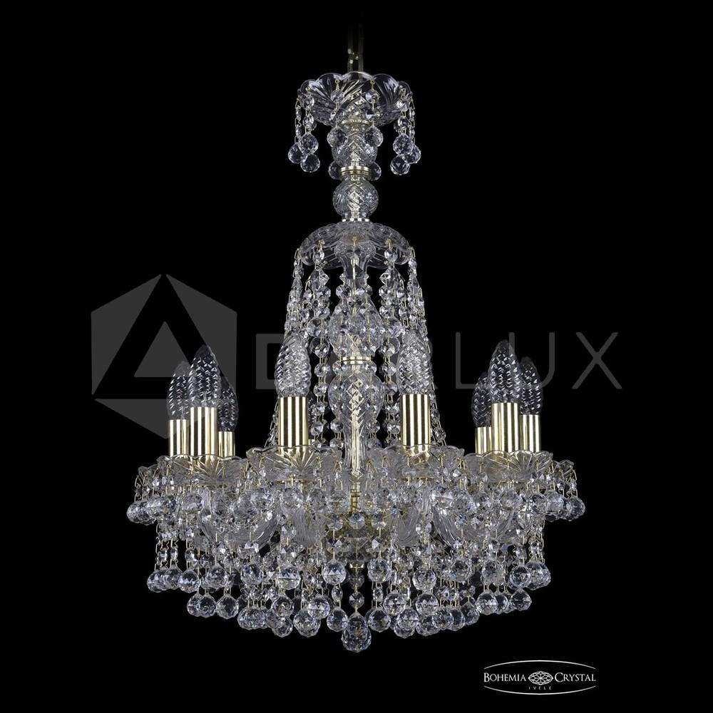 Люстра хрустальная 1409/10/141/XL-59 G Bohemia Ivele Crystal