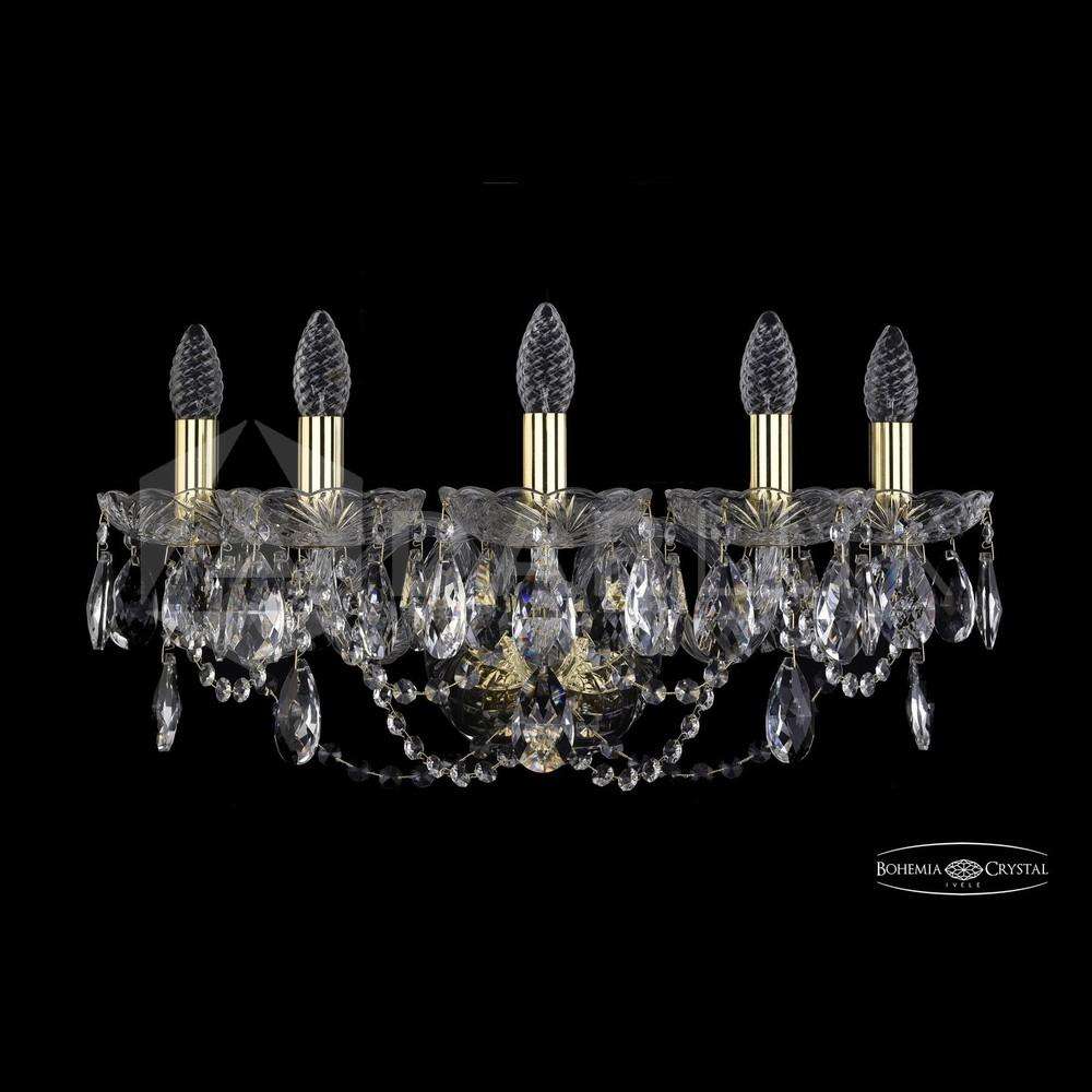 Бра хрустальные 1402B/5/195/XL G Bohemia Ivele Crystal