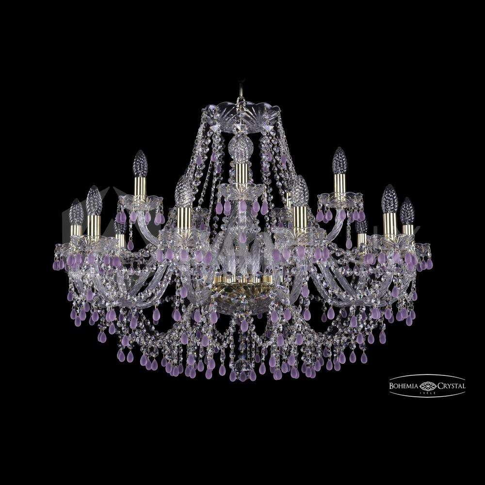 Люстра хрустальная 1410/10+5/300v G V3001 Bohemia Ivele Crystal